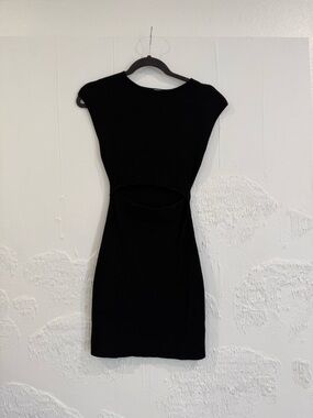 Artizia Ribbed Cut Out Dress
